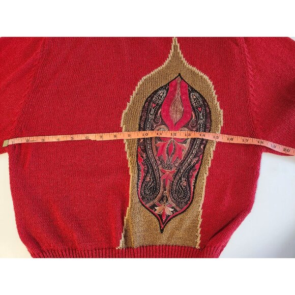 Anne Crimmins for Umi Collection Knit Pullover Size M - Picture 4 of 12